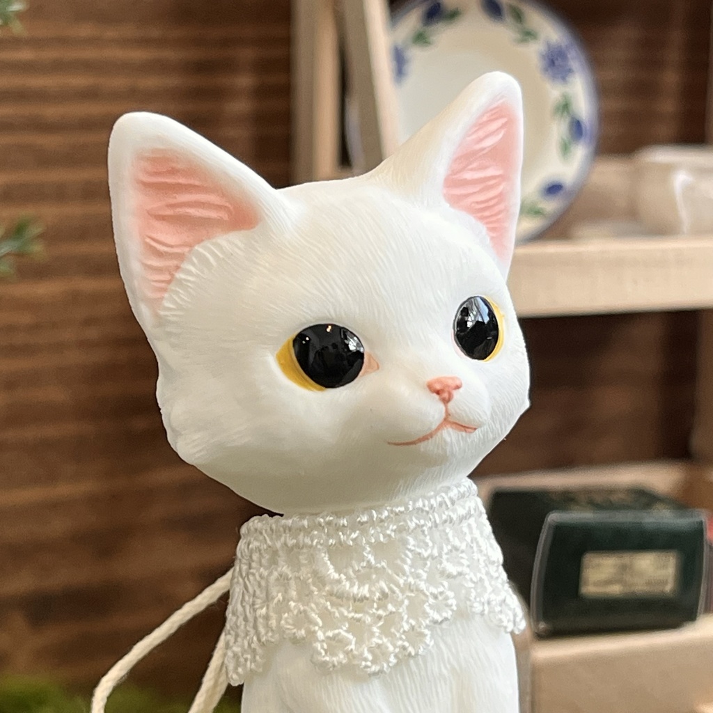 ネコのドール*白猫
