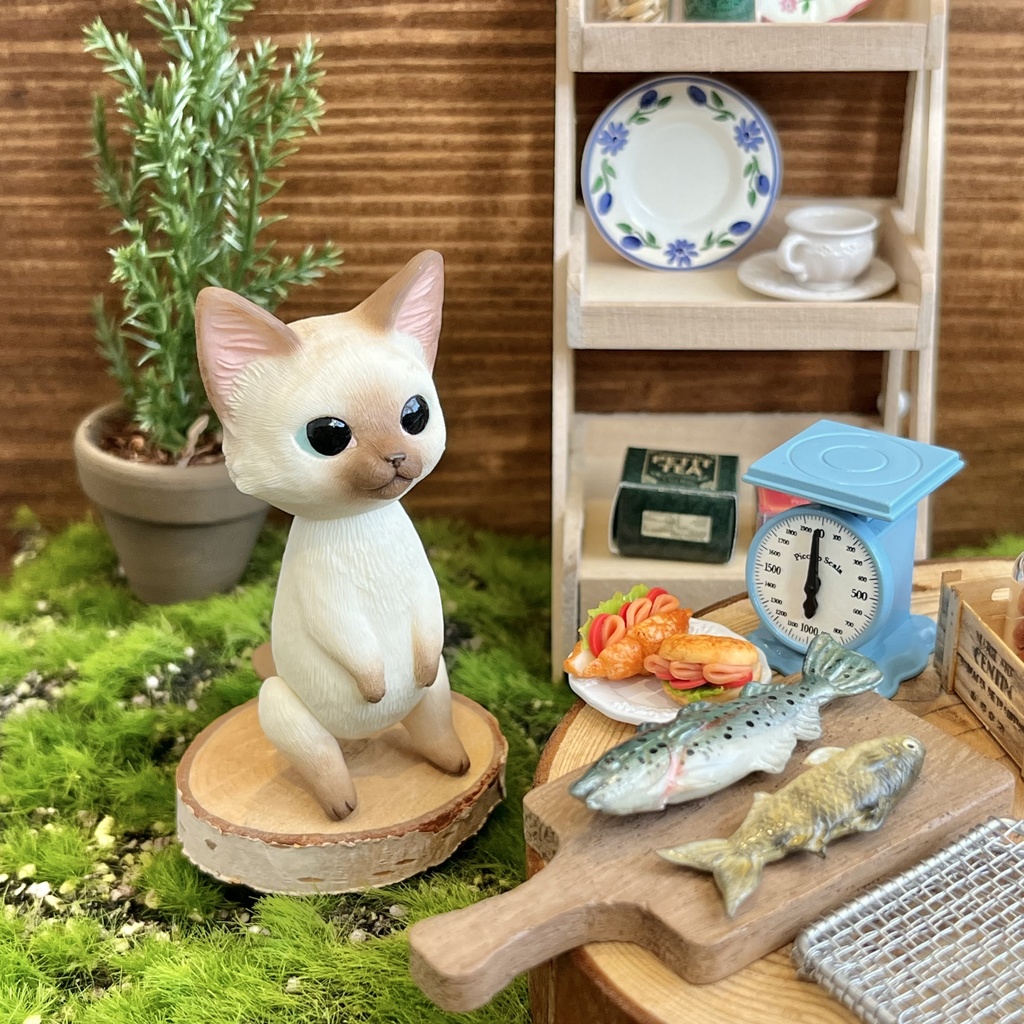ネコのドール*シャム猫