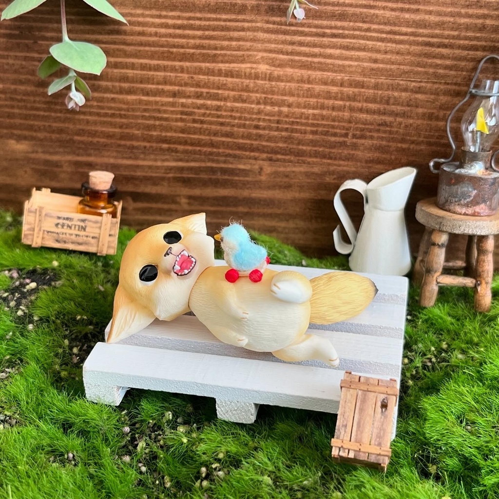 キツネのドール*フェネック ガブガブver.