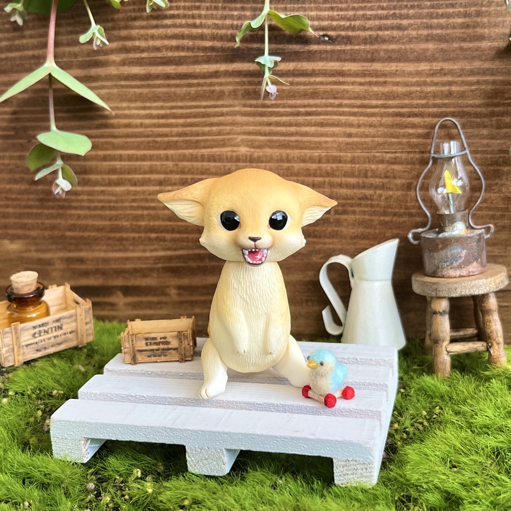 キツネのドール＊フェネック ガブガブver.