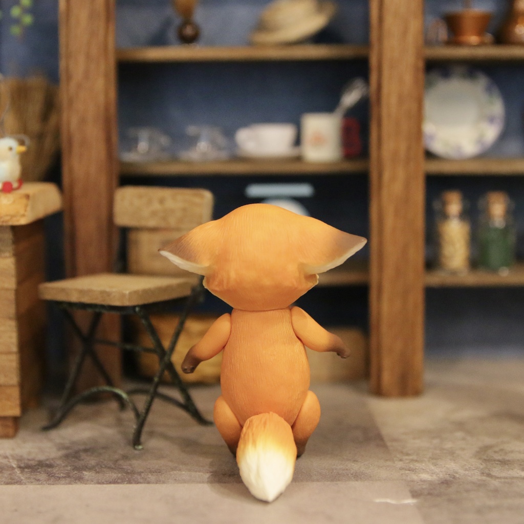 Uitta Doll mini fully fox*アカギツネ