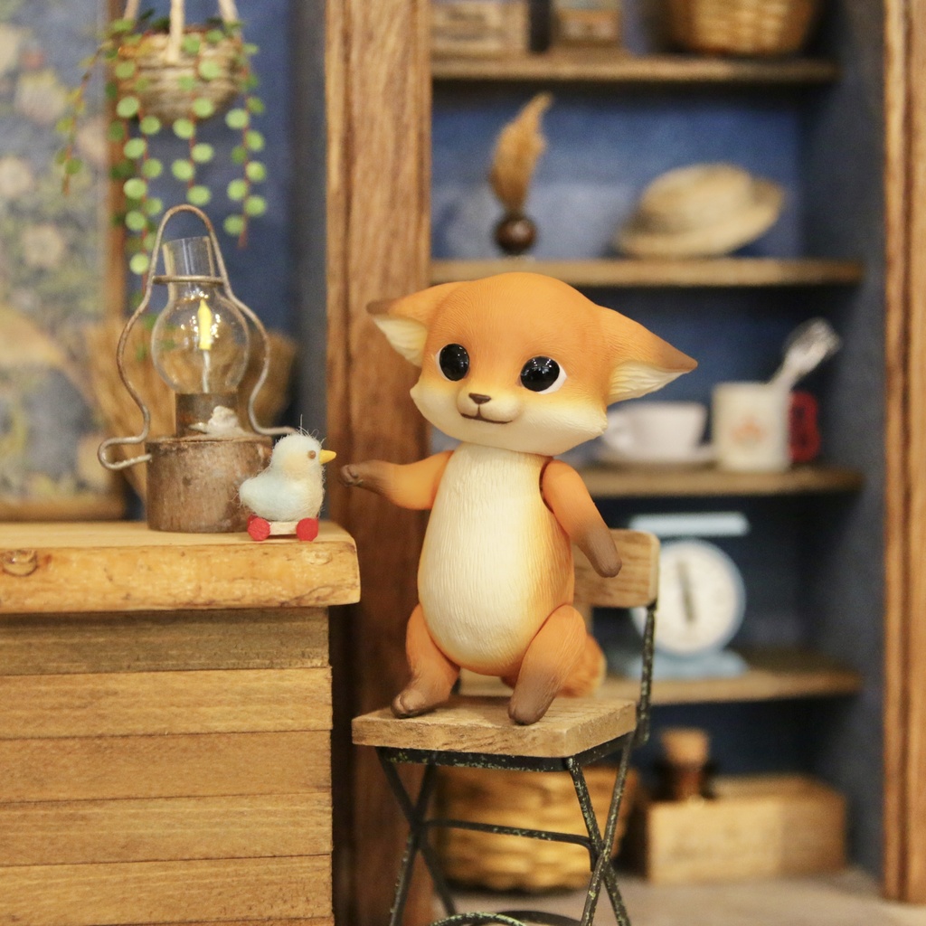 Uitta Doll mini fully fox*アカギツネ