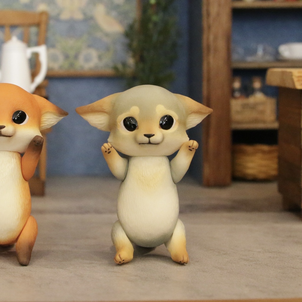 Uitta Doll mini fully fox*パンパスギツネ