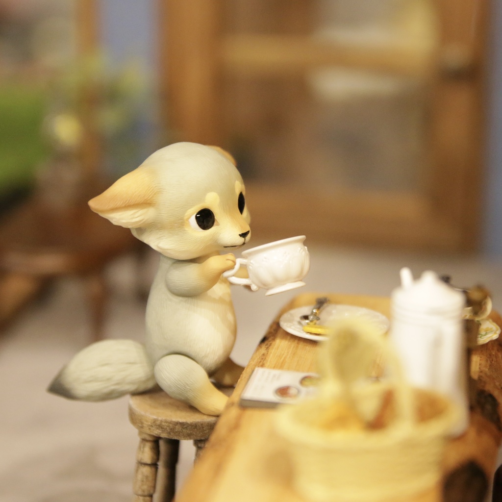 Uitta Doll mini fully fox＊パンパスギツネ