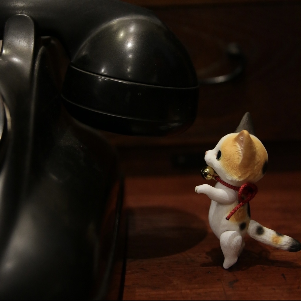 Uitta Doll fully mini cat*三毛猫