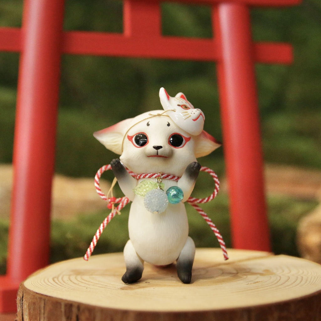 Uitta Doll mini fully fox*白狐 レッド