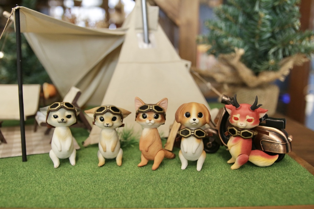 Uitta Doll mini 用ライダーゴーグル