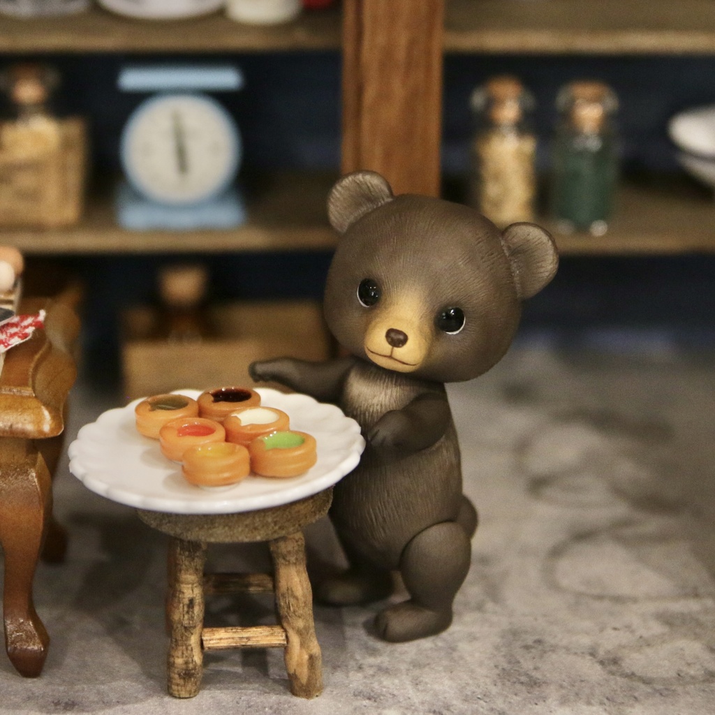 Uitta Doll mini fully bear*ツキノワグマ