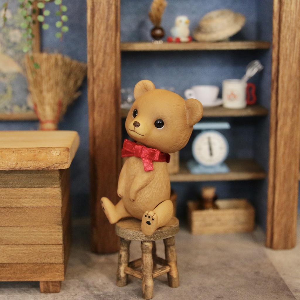 Uitta Doll mini bear＊ヒグマ
