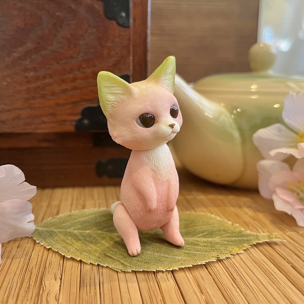 Uitta Doll mini cat*桜餅