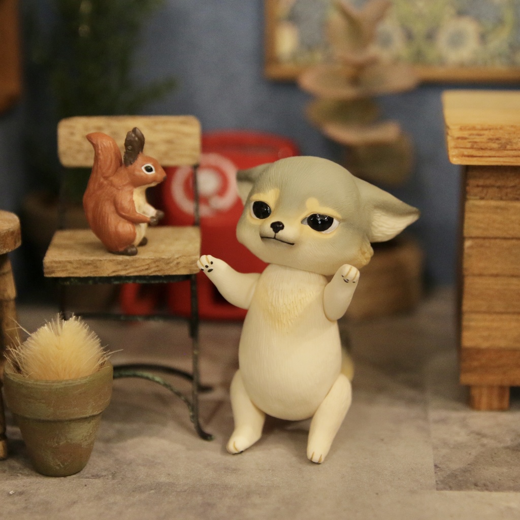 Uitta Doll mini fully wolf*シンリンオオカミ