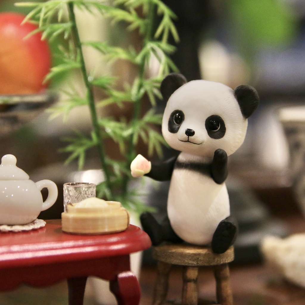 Uitta Doll mini fully bear*パンダ