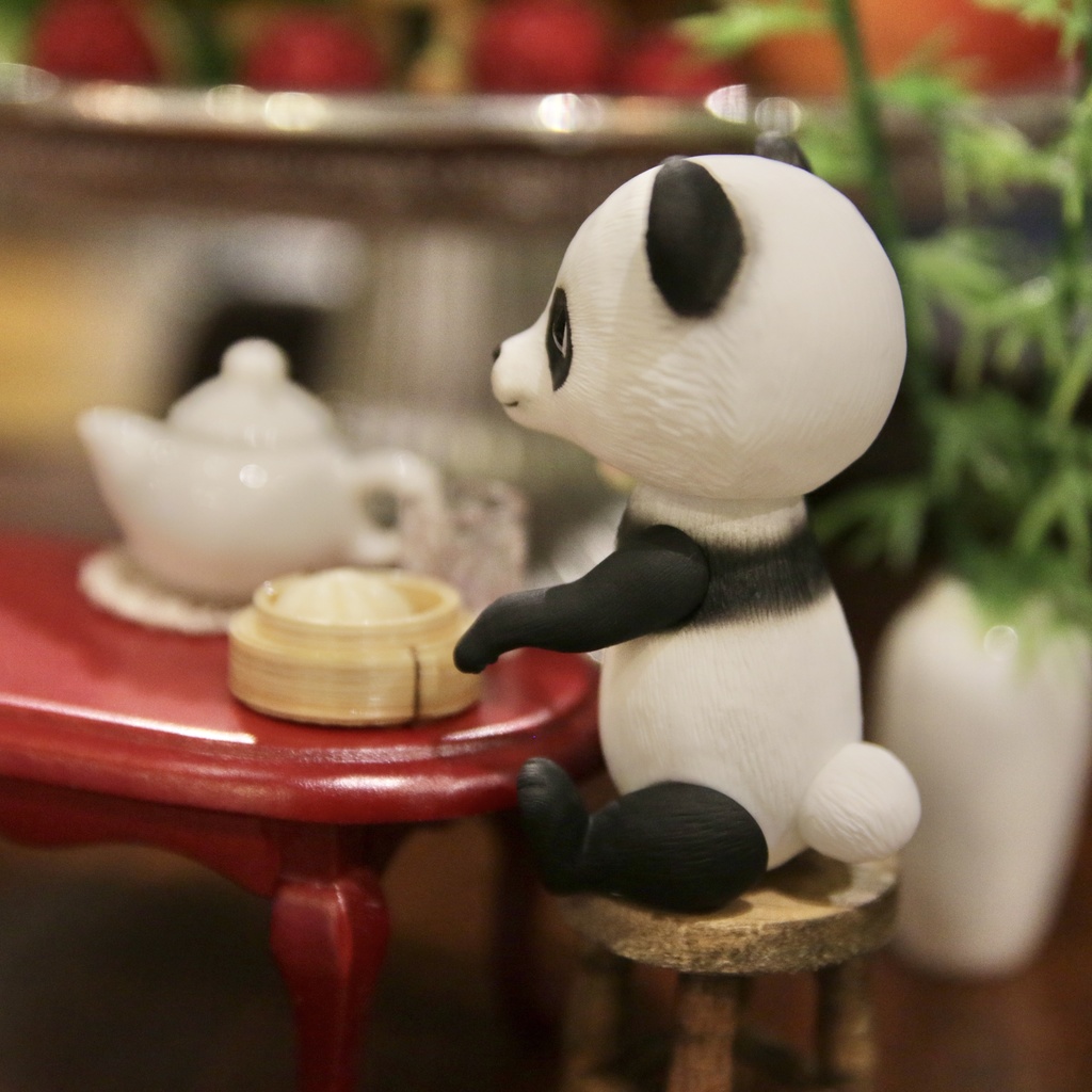 Uitta Doll mini fully bear*パンダ