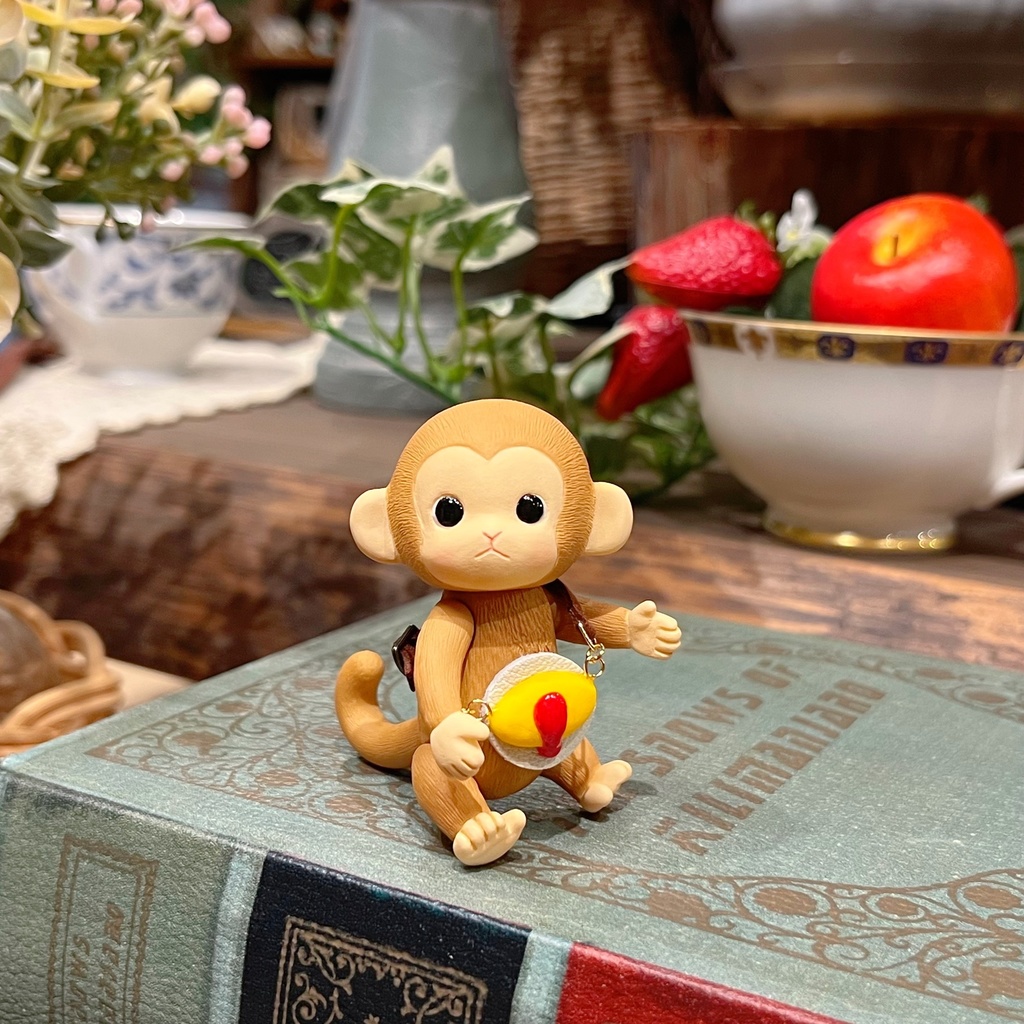 Uitta Doll mini fully monkey＊オムレツ ブラウン