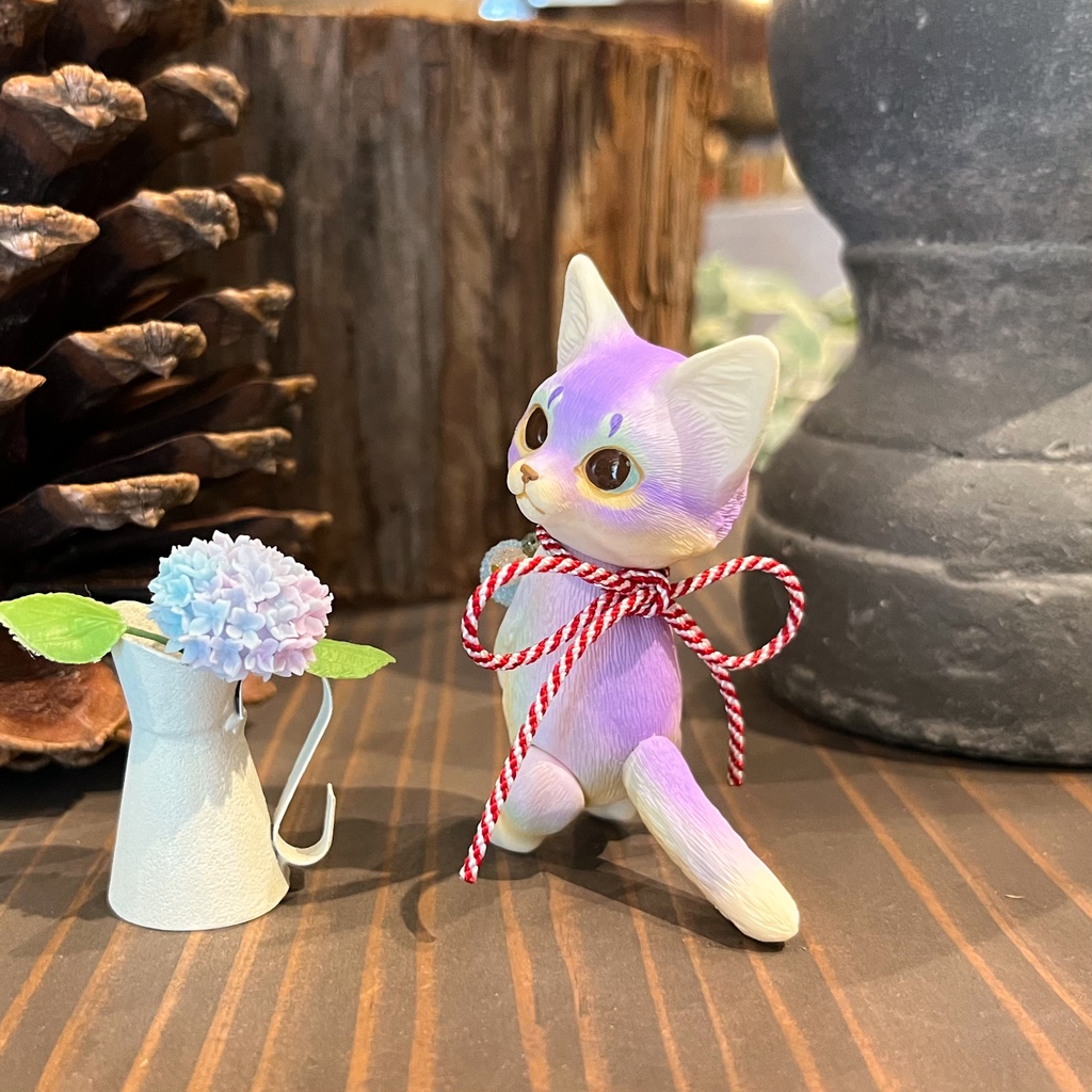Uitta Doll mini cat*アジサイ