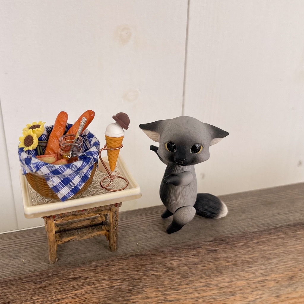 Uitta Doll mini fully fox*シルバーフォックス
