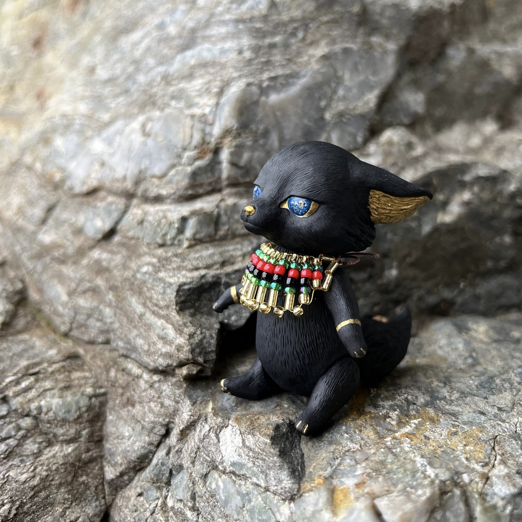 Uitta Doll mini fully wolf*アヌビス