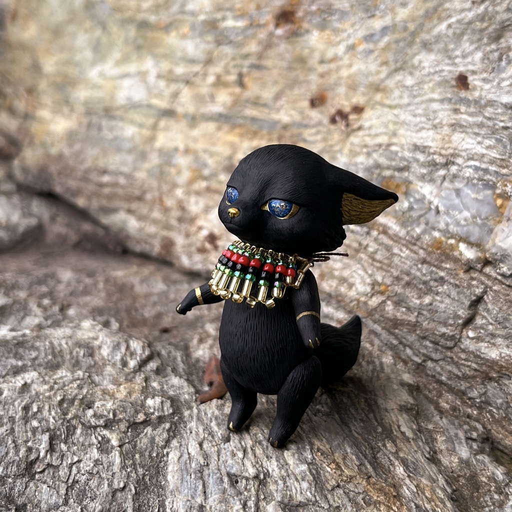 Uitta Doll mini fully wolf*アヌビス