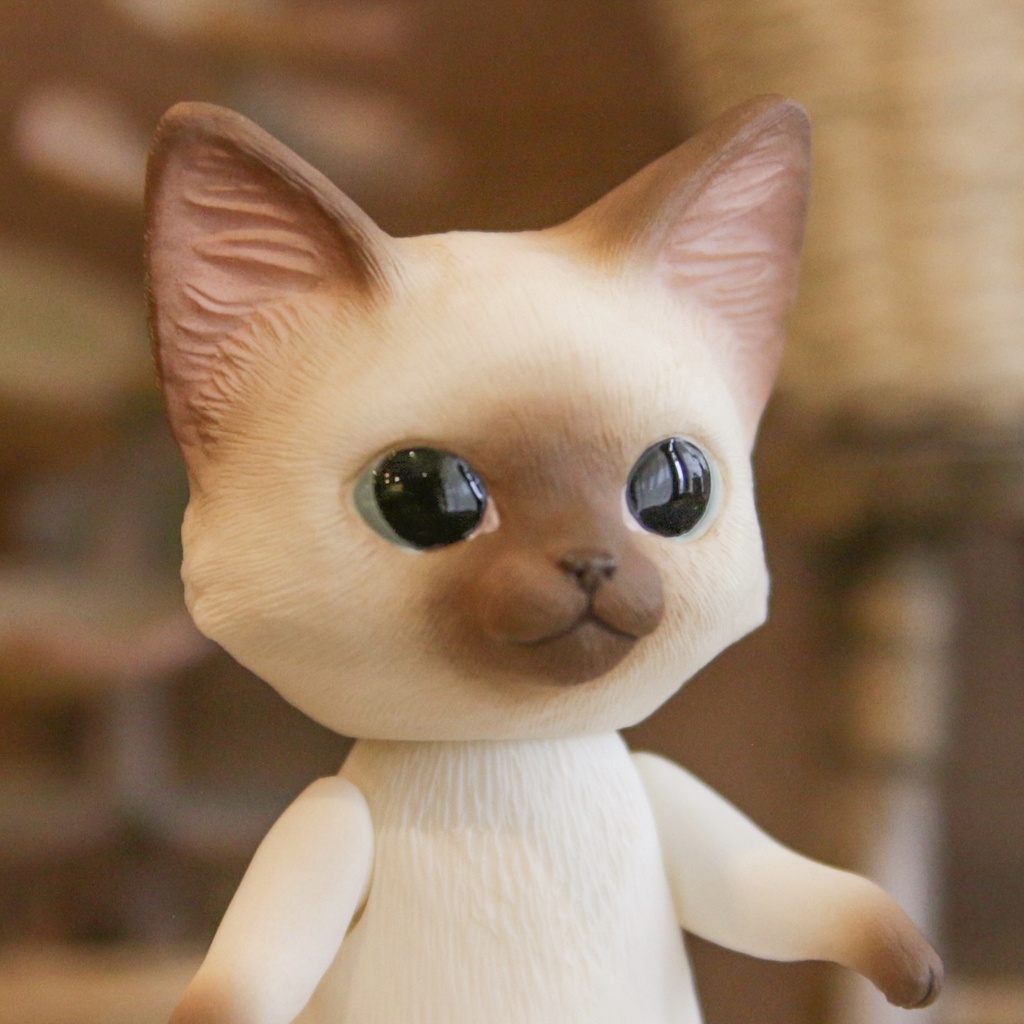 Uitta Doll mini fully cat*シャム猫