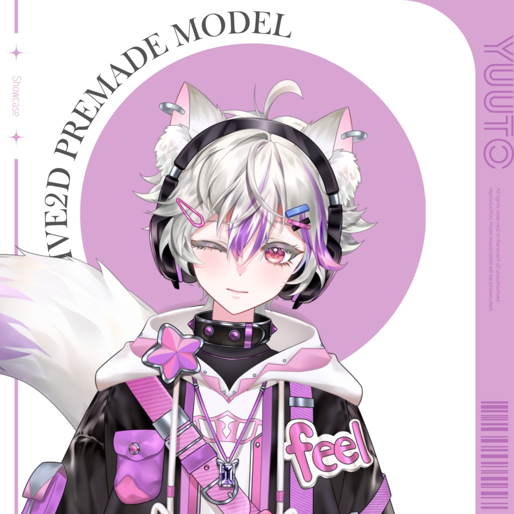 【Live2Dモデル】Cute Boy Yuuto | 10 expressions