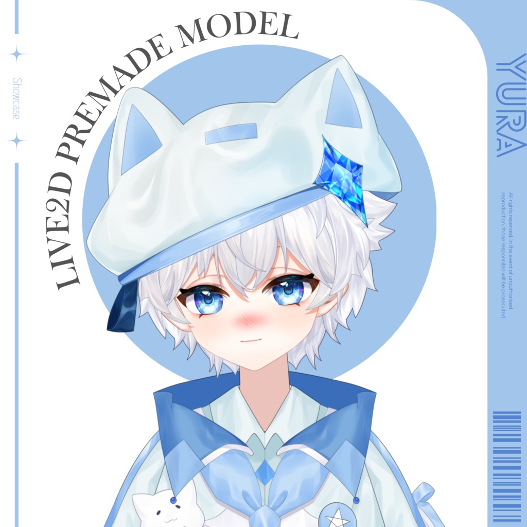 【Live2Dモデル】Little Boy Yura | 11 expressions