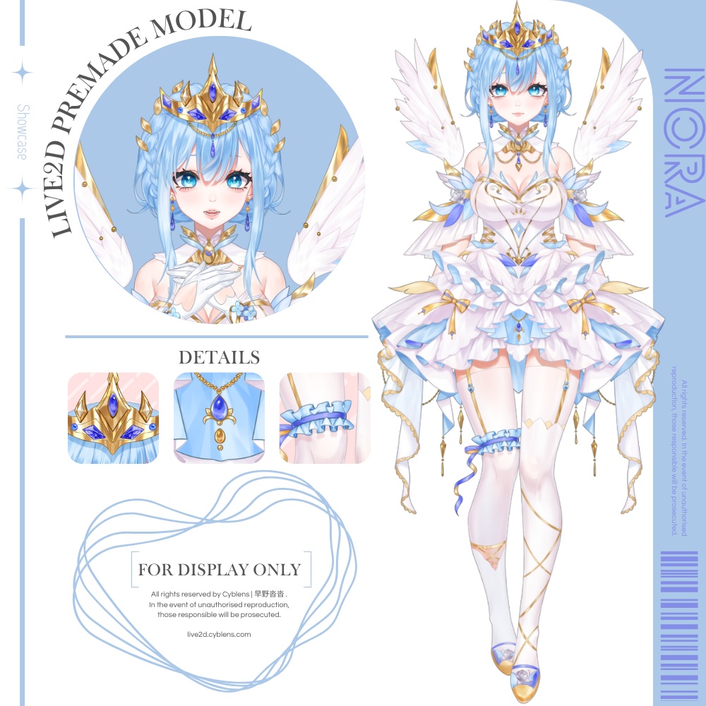 【Live2Dモデル】Nora | Over 13 expressions