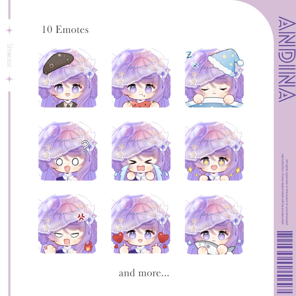 【Live2Dモデル】Andina | Over 18 expressions | Public Premade Model