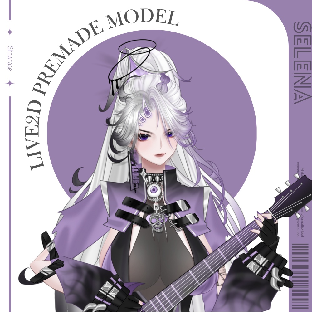 【Live2Dモデル】Selena | Over 18 expressions | Public Premade Model