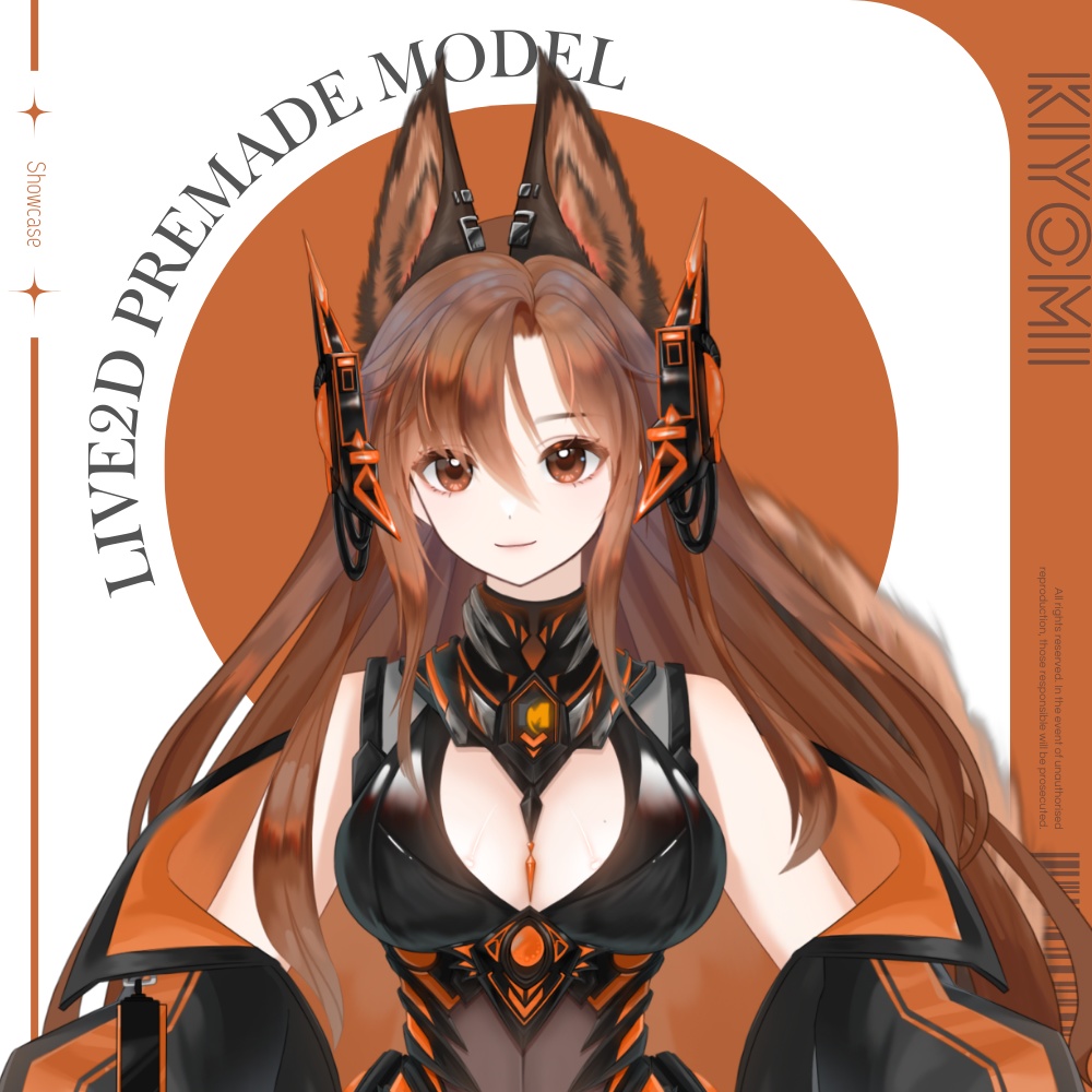 【Live2Dモデル】Kiyomi | Over 7 expressions | Public Premade Model