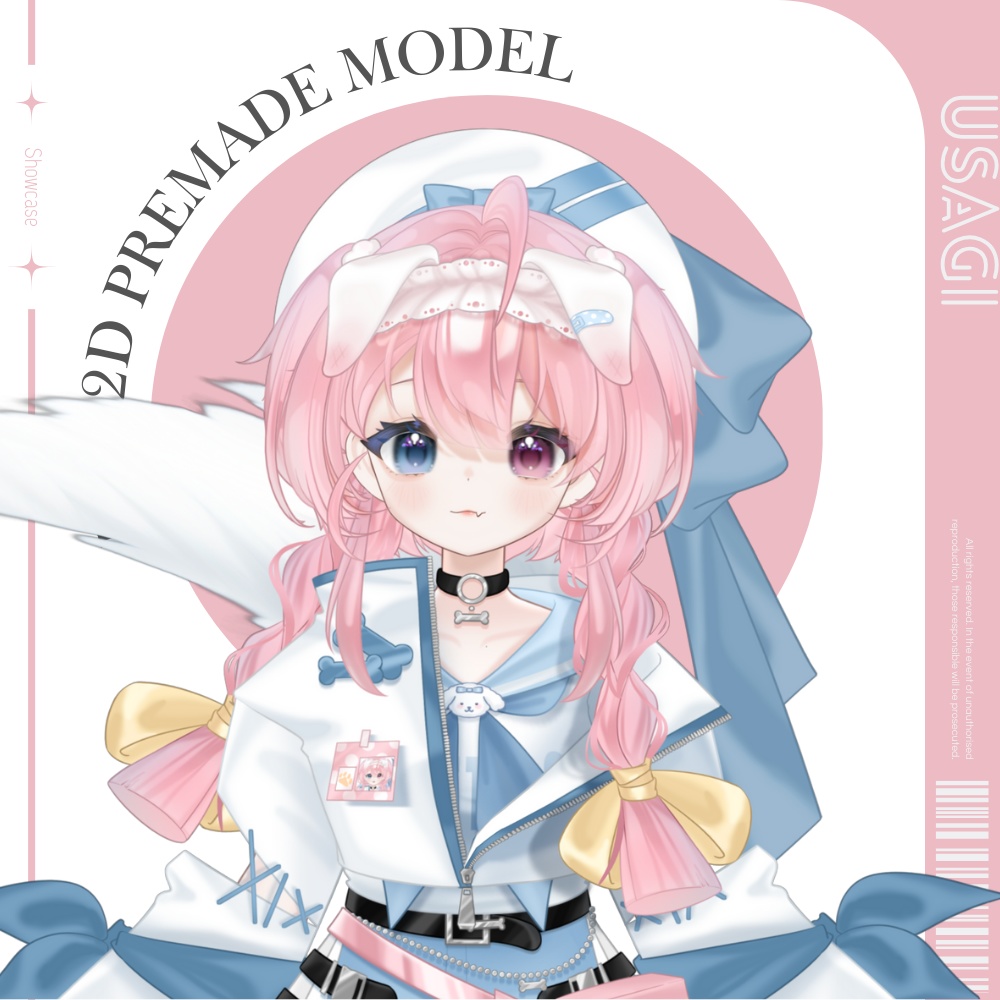 【Live2Dモデル】Usagi | Over 29 expressions | Public Premade Model