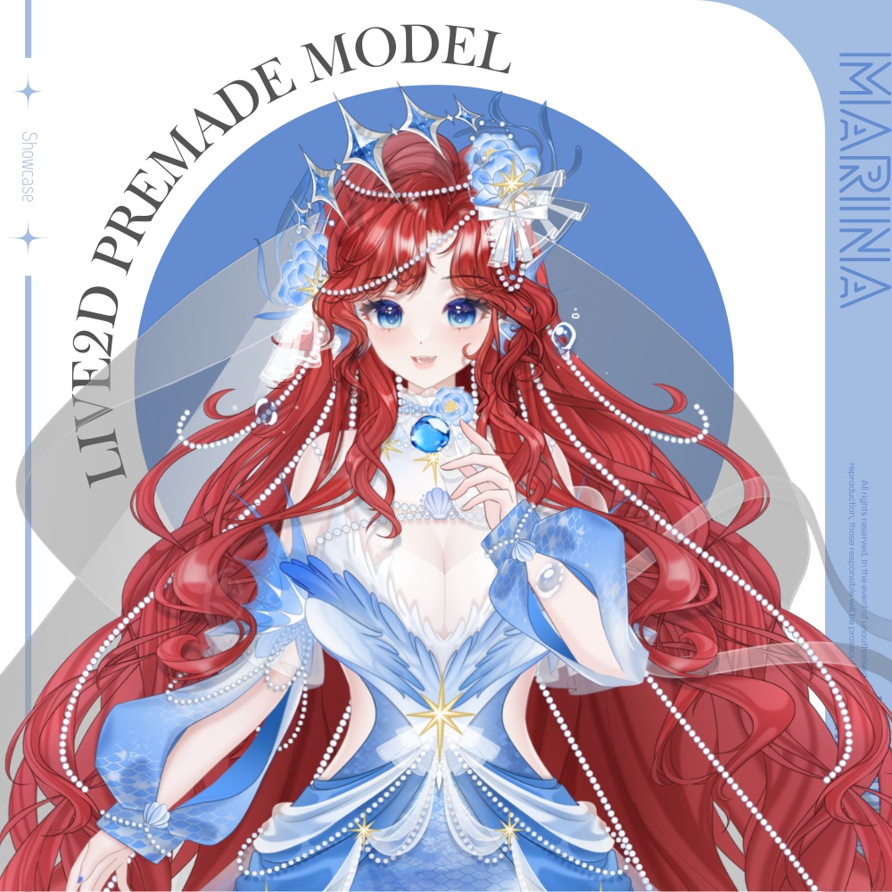 【Live2Dモデル】Marina | Over 19 expressions | Public Premade Model