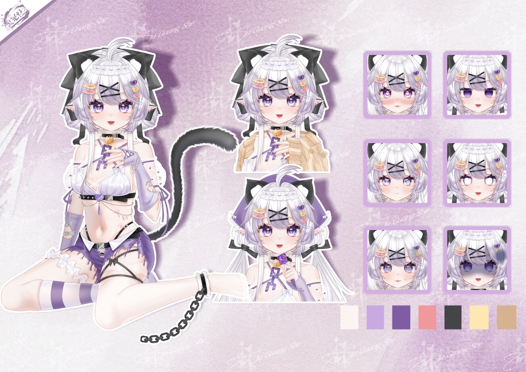 【Live2Dモデル】Joyce | Over 22 expressions | Public Premade Model