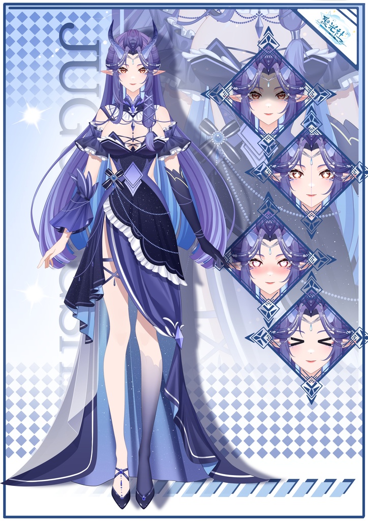 【Live2Dモデル】Jinyu | Over 14 expressions | Public Premade Model