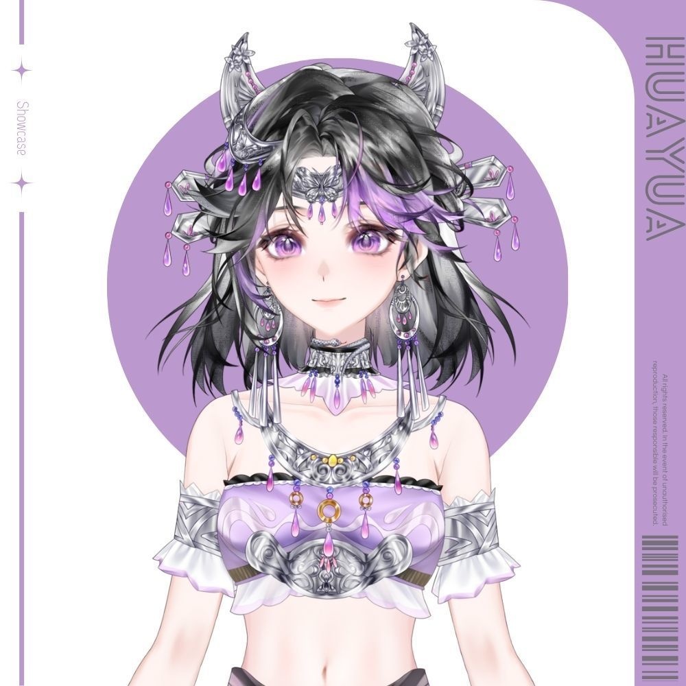 【Live2Dモデル】Huayua | Public Premade Model