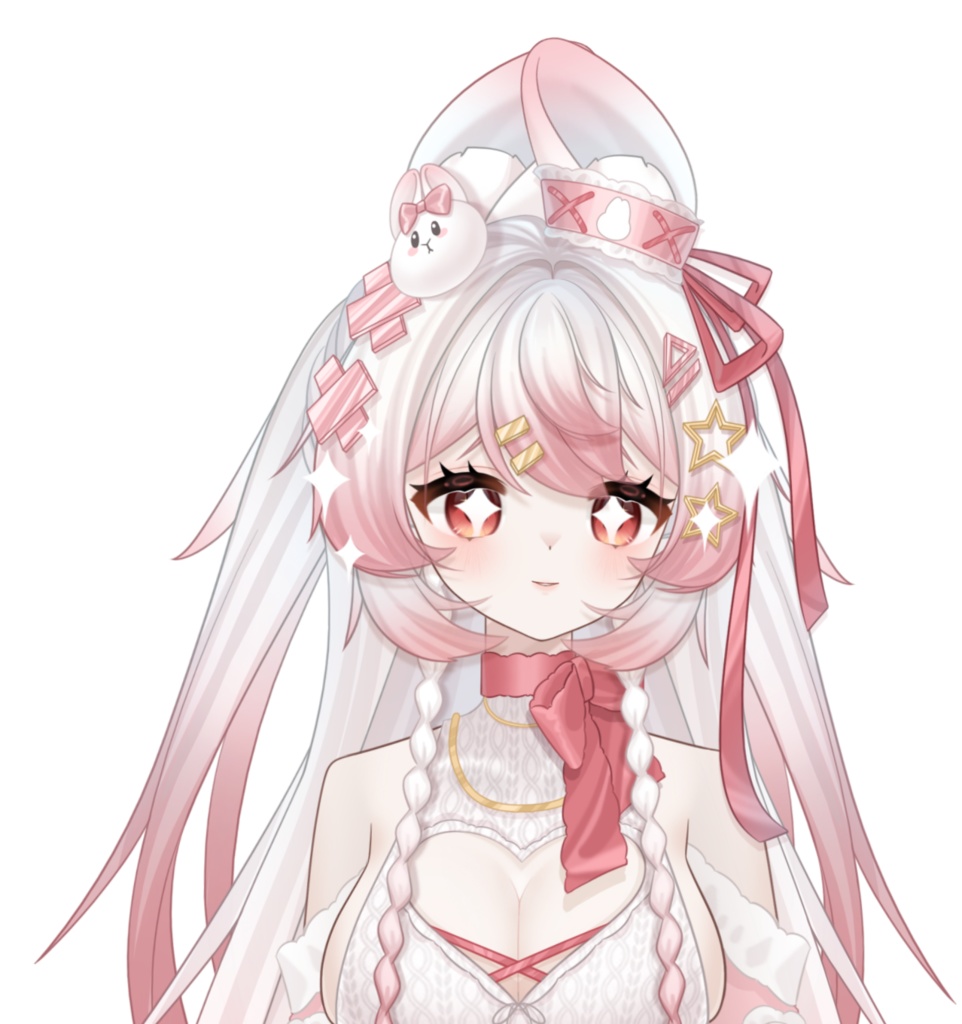 【Live2Dモデル】 Pyonko | Over 17 expressions | Public Premade Model