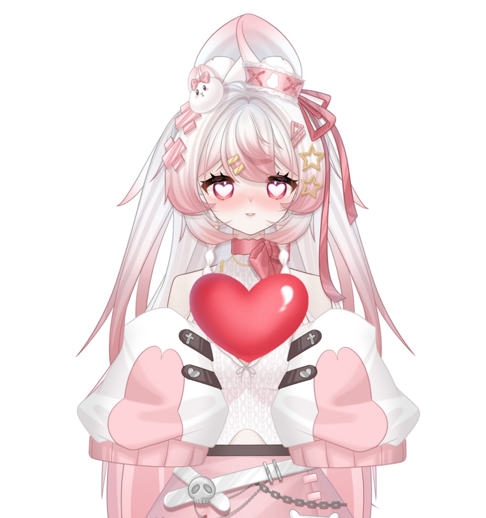 【Live2Dモデル】 Pyonko | Over 17 expressions | Public Premade Model