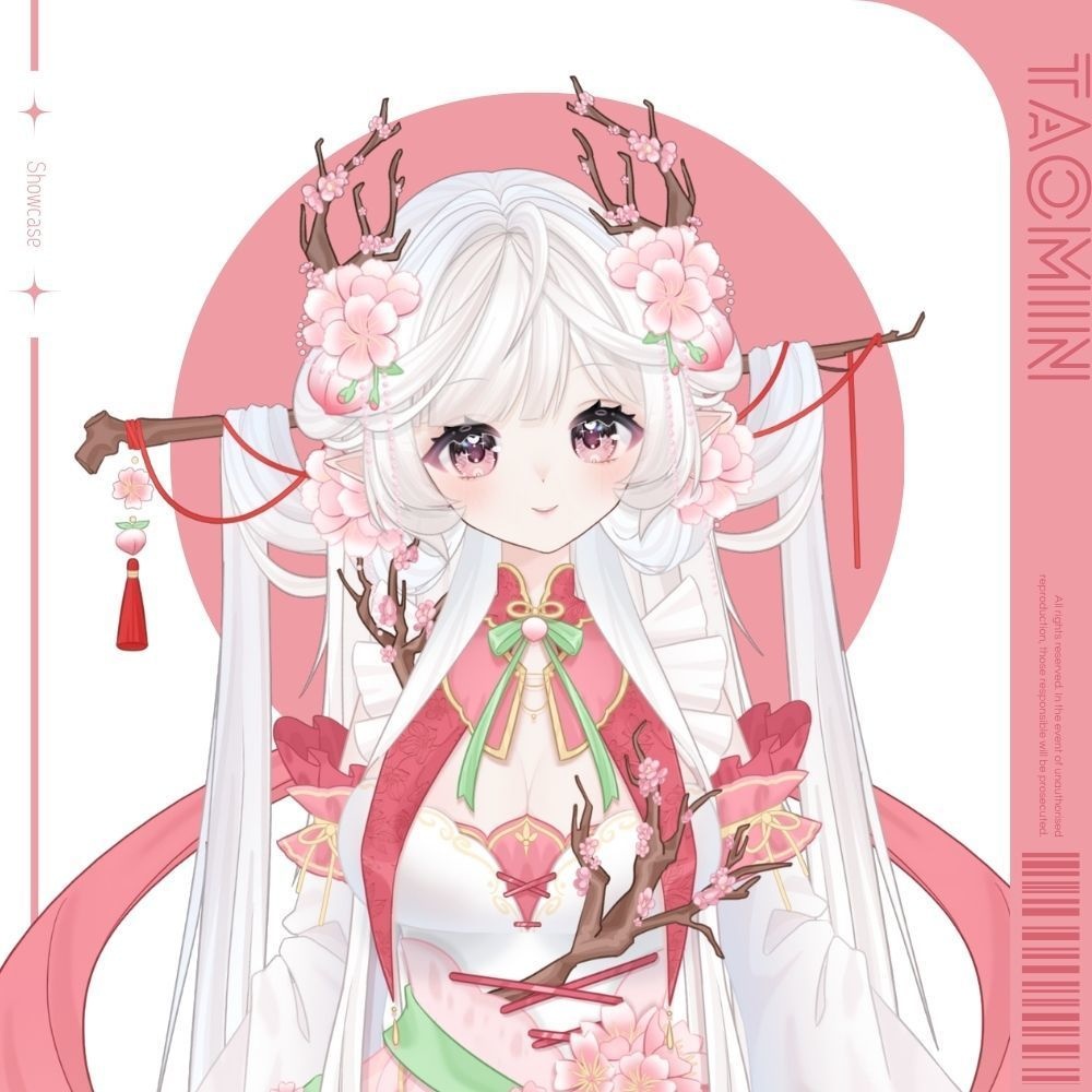 【Live2Dモデル】 Taomin | Over 12 expressions | Public Premade Model