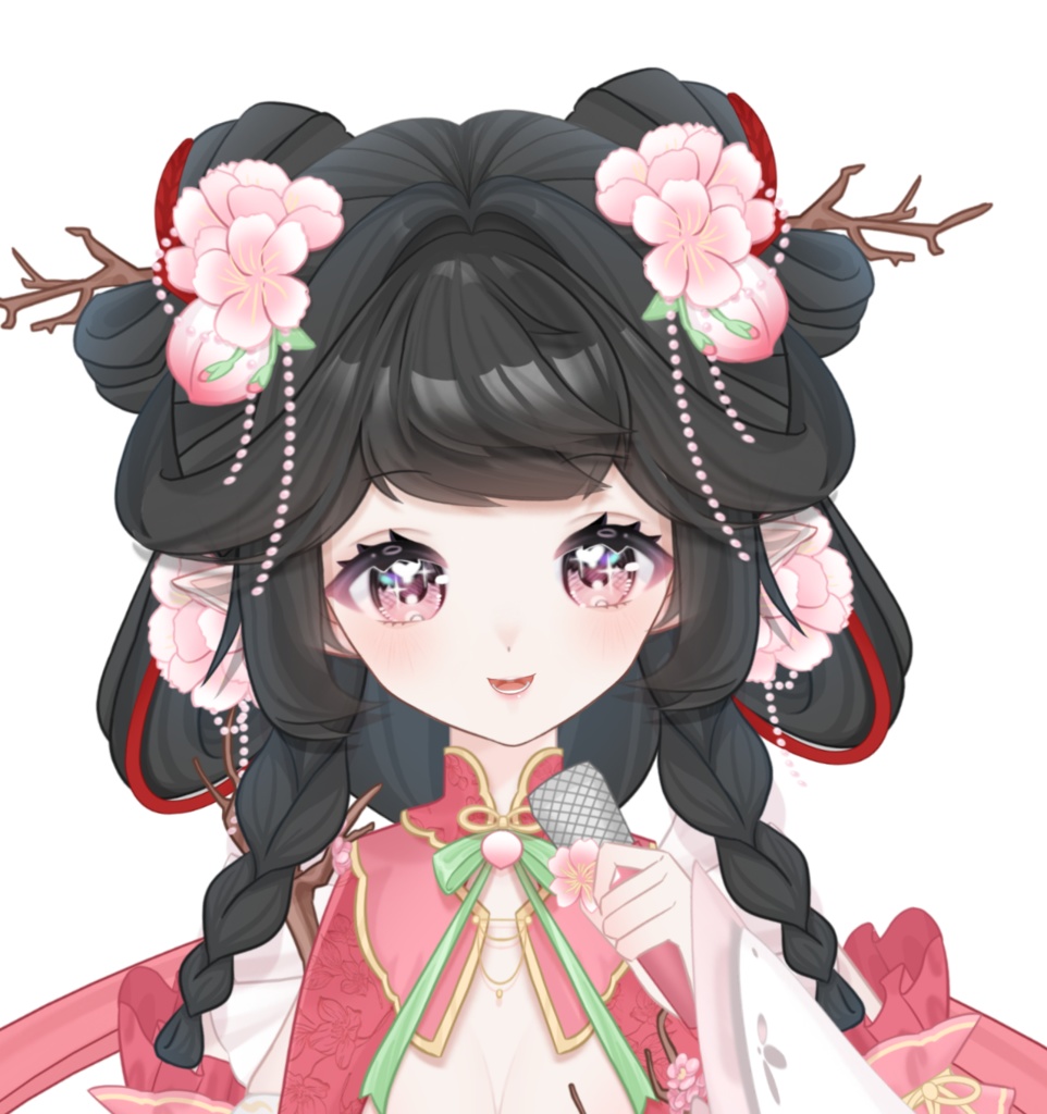 【Live2Dモデル】 Taomin | Over 12 expressions | Public Premade Model