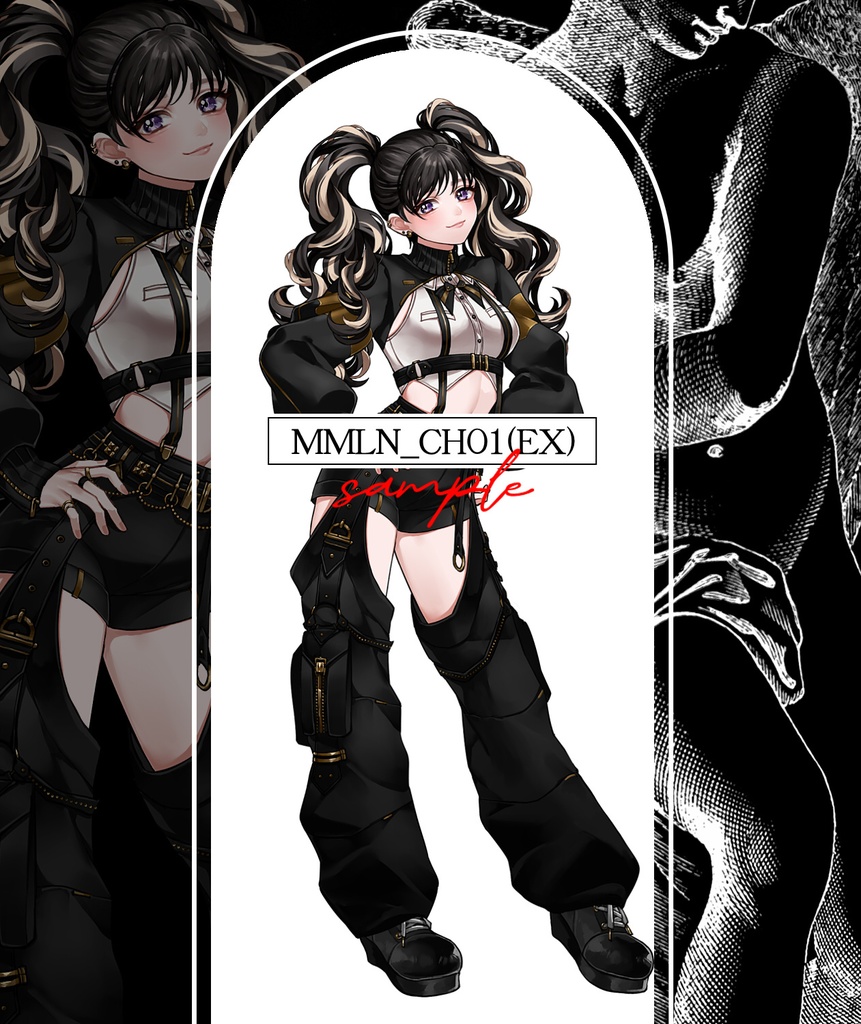 TRPG立ち絵素材【MMLN_CH01】