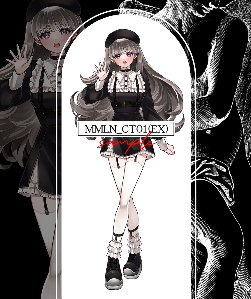 TRPG立ち絵素材【MMLN_CT01】