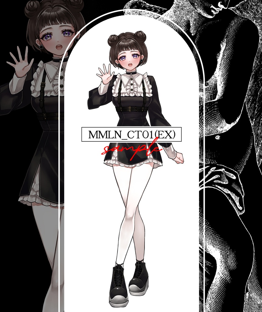 TRPG立ち絵素材【MMLN_CT01】