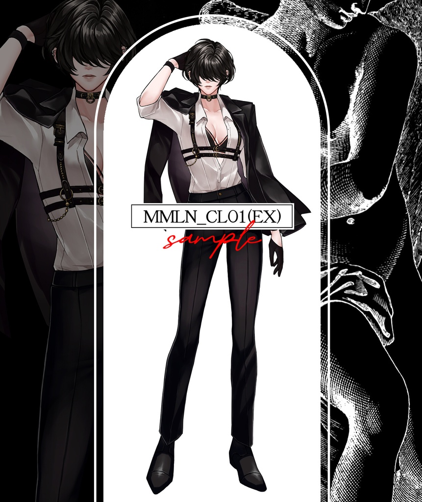 TRPG立ち絵素材【MMLN_CL01】