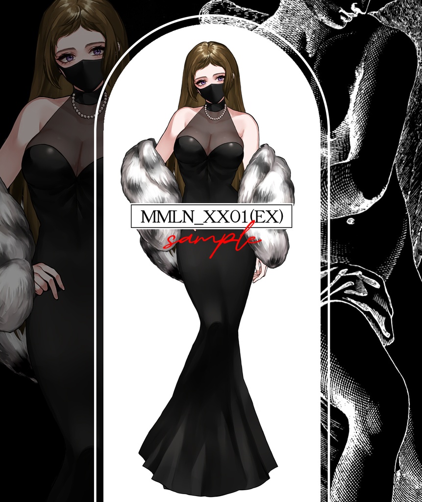 TRPG立ち絵素材【MMLN_XX01】