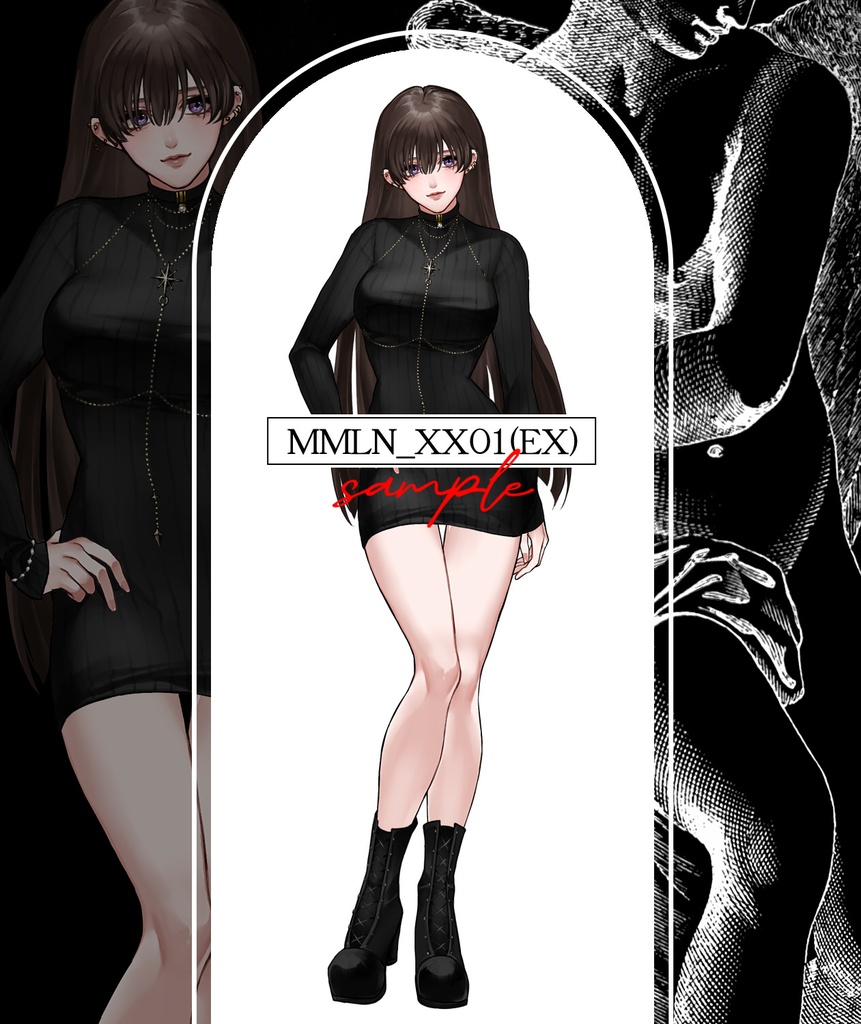 TRPG立ち絵素材【MMLN_XX01】