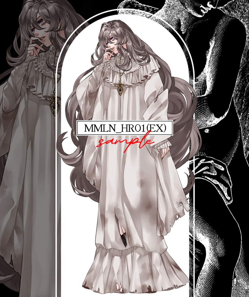 TRPG立ち絵素材【MMLN_HR01】