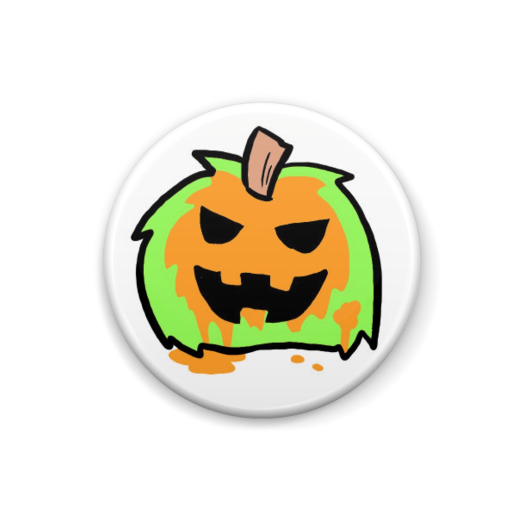 ゆまり缶バッチ【ハロウィンver】