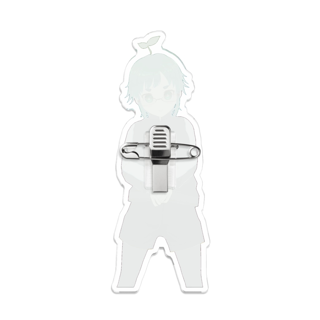 なぱじろアクリルバッジ