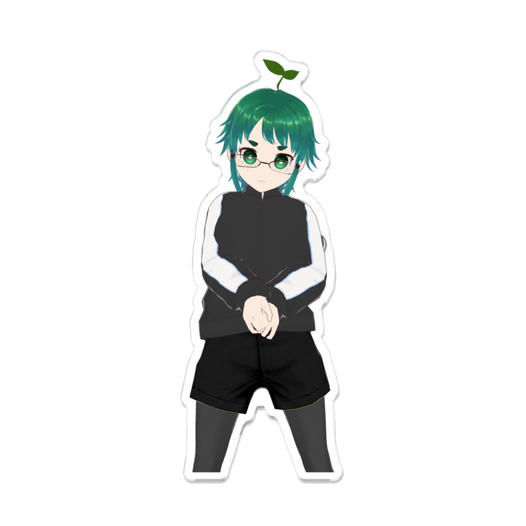なぱじろアクリルバッジ