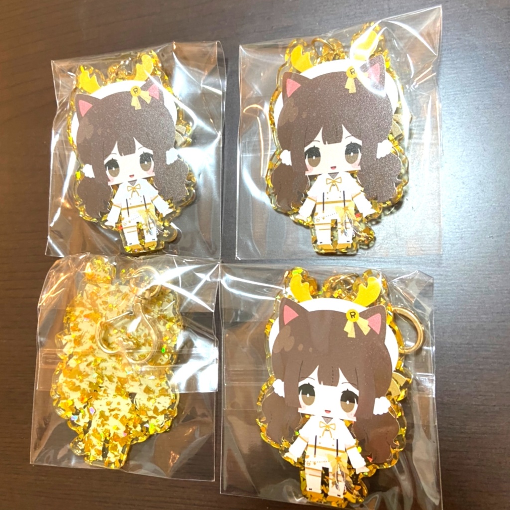 merry merry C アクリルキーホルダー(Ver.ゴールド)