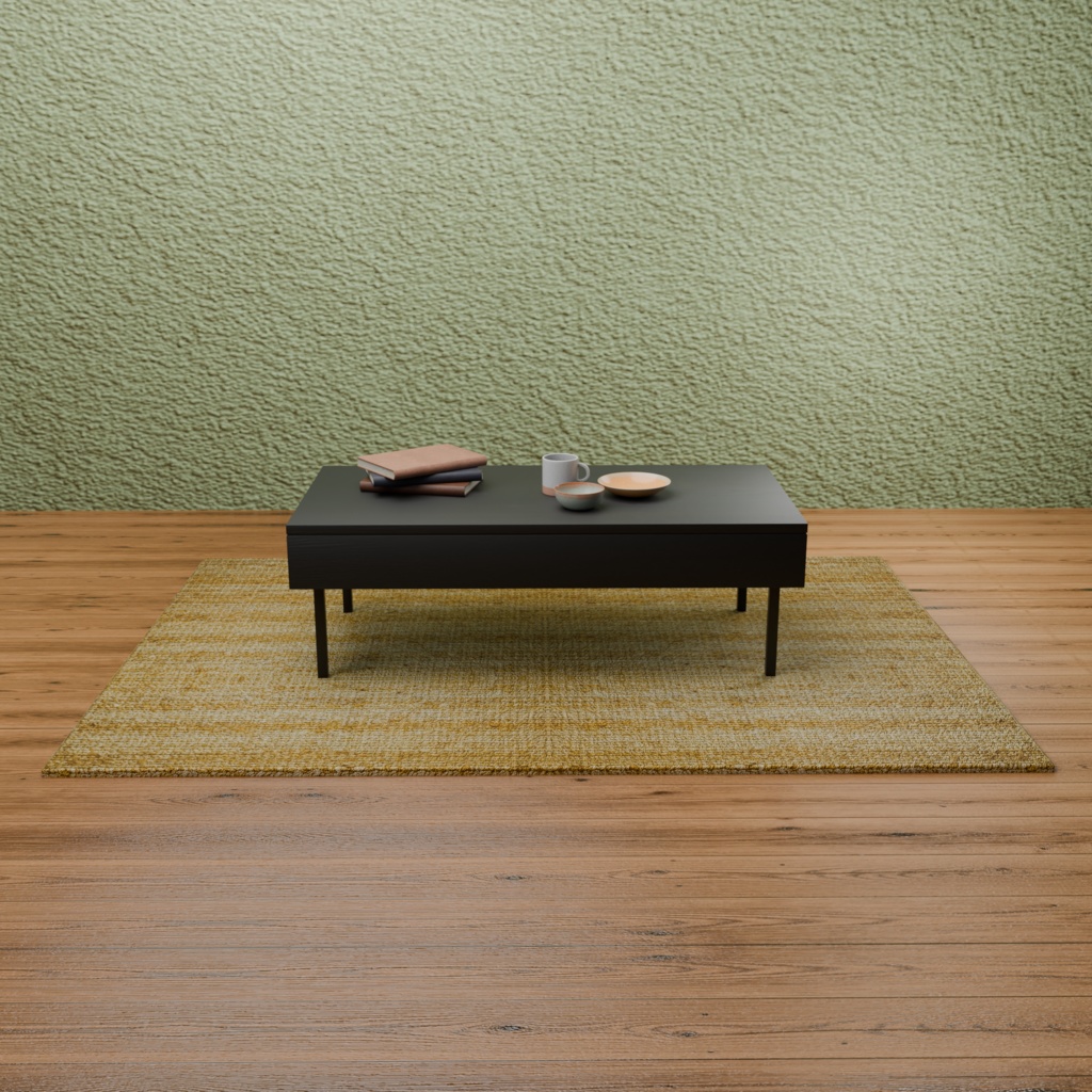 テーブルと小物アセット